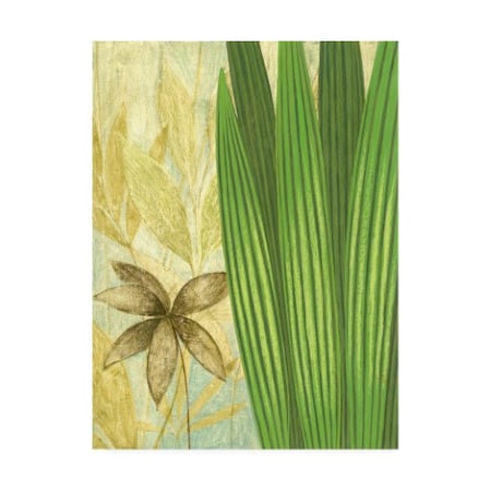 Pablo Esteban 'Tall Narrow Palm' Canvas Art,18x24